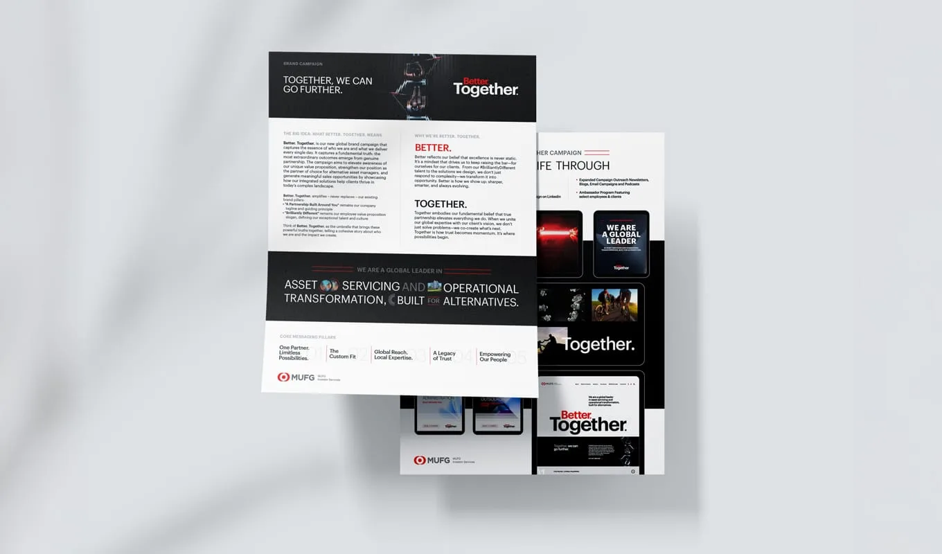 MUFG — design execution
