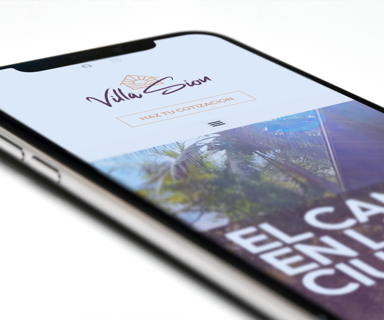 Villa Sion branding project — Evo Creative Studio Florida