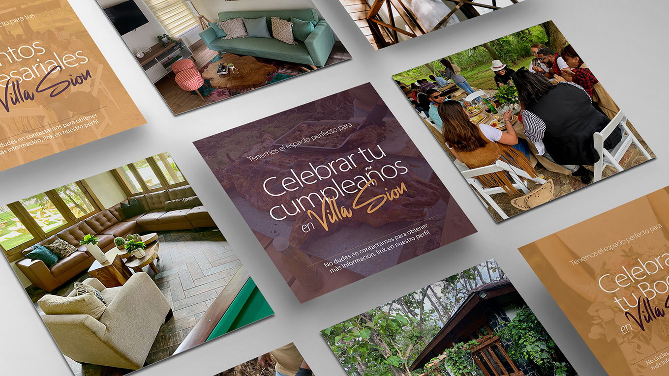 Villa Sion — brand identity