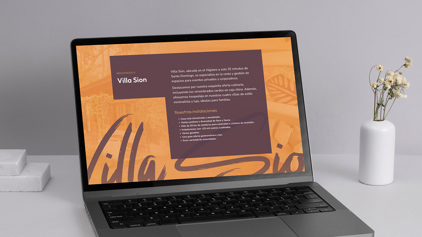 Villa Sion — design execution